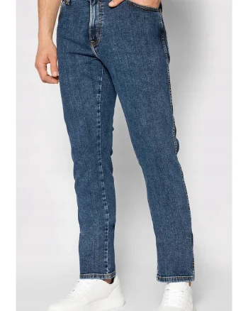 Blugi barbatesti  Texas, bumbac/elastan, slim, albastru