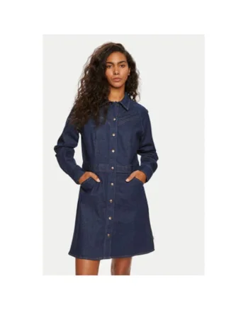 Rochie dama,  304596469, Bumbac, Albastru, Albastru