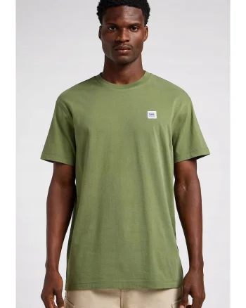 Tricou barbati,  Ww Tee, supradimensionat, verde, bumbac,