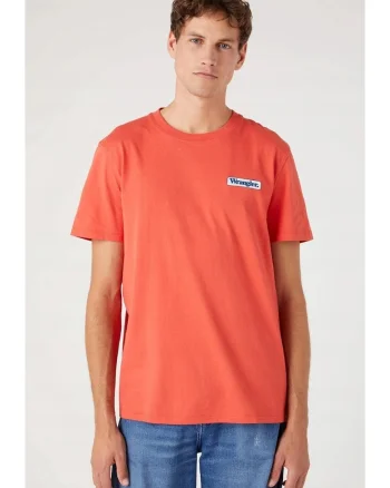 Tricou barbati,  larg, rosu, bumbac,