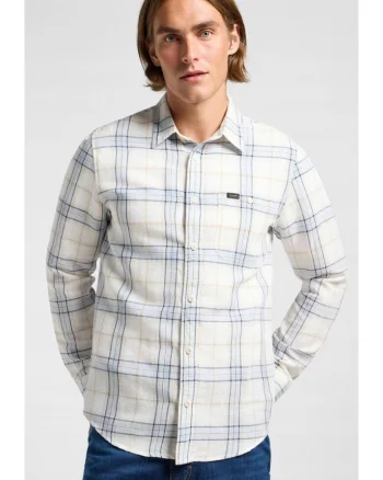 Camasa barbati,  LEESURE SHIRT, regular fit, albastru, bumbac