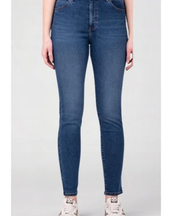 Blugi dama,  Bumbac, Albastru, HIGH RISE SKINNY