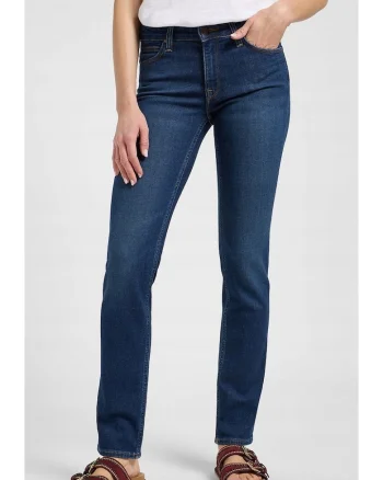 Blugi dama 112365083,  Bumbac, Albastru, Slim fit