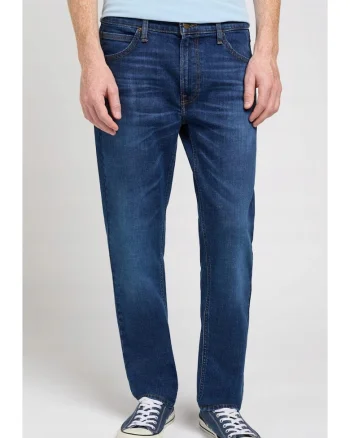 Blugi  Daren, croiala dreapta, bleumarin, bumbac elastan