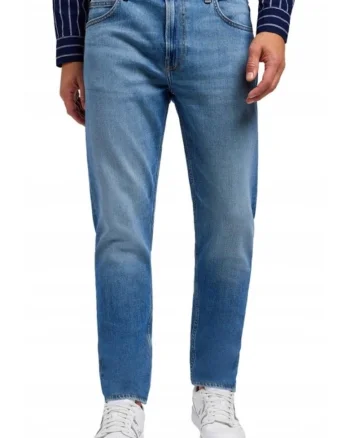Blugi barbati,  Bumbac, Slim, Albastru,