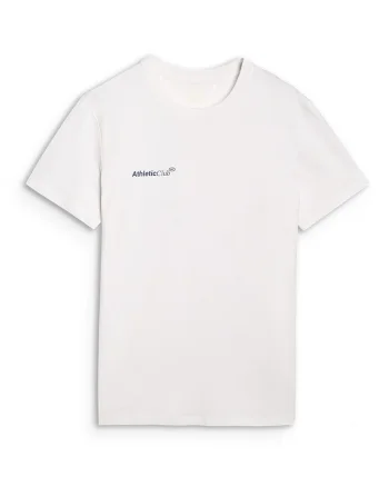Tricou Barbati  Athletic Club, Bumbac, Alb, Alb