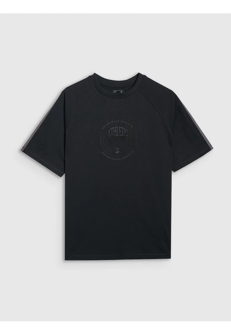 Tricou Femei  Oversize Negru, 100% Bumbac, Negru