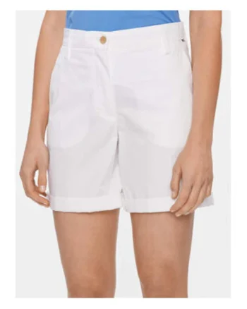 Pantaloni scurti dama,  69745, Alb