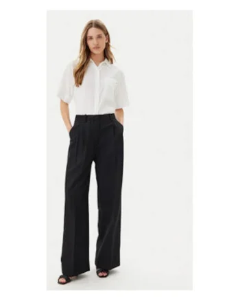 Pantaloni  poliester, negru - 65487, Negru