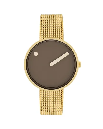 Ceas de dama  34001-0914G, Quartz, 34mm, 5ATM