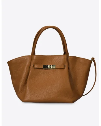 Geanta shopper din piele, Maro