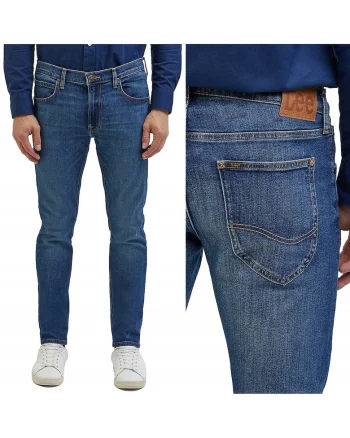 Pantaloni  Luke albastru inchisfewqgqw, Albastru