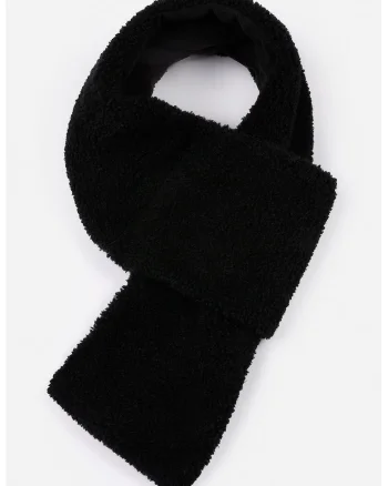 Fular cu model uni, Negru