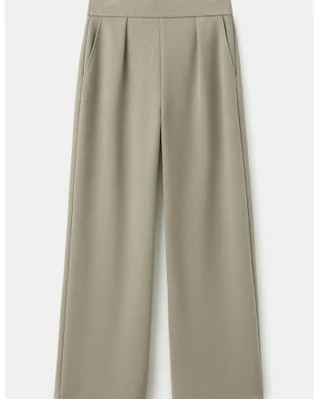 Pantaloni uni drepti, Grej