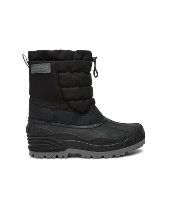 Cizme copii,  28497, Sintetic, Negru