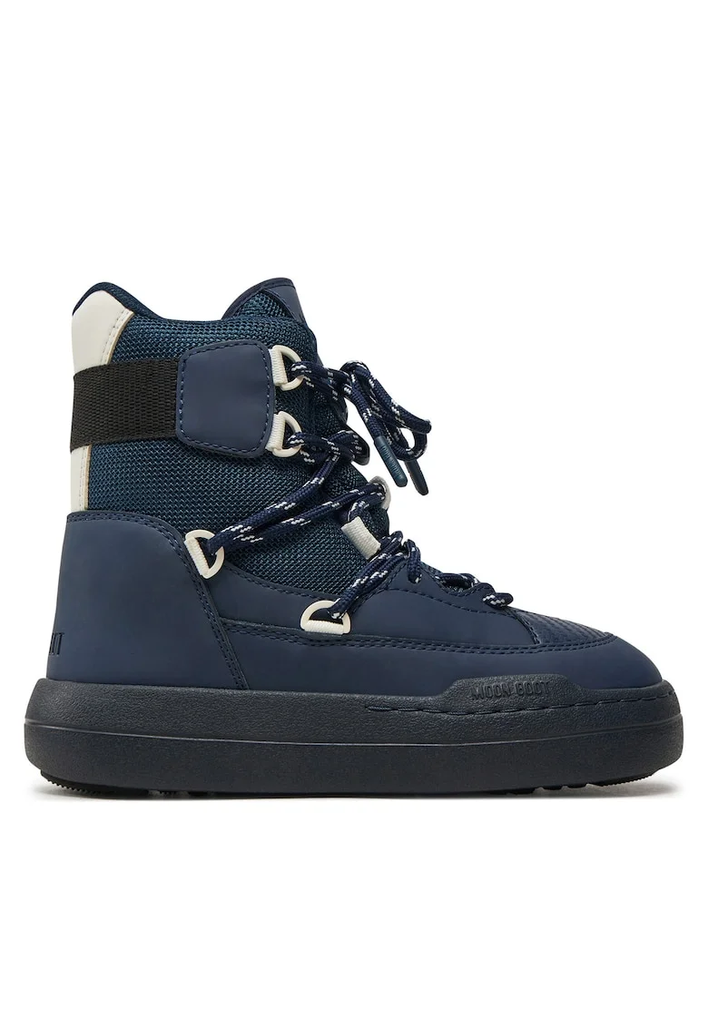 Ghete unisex  Park Sneaker Boot 80, piele ecologica, Albastru