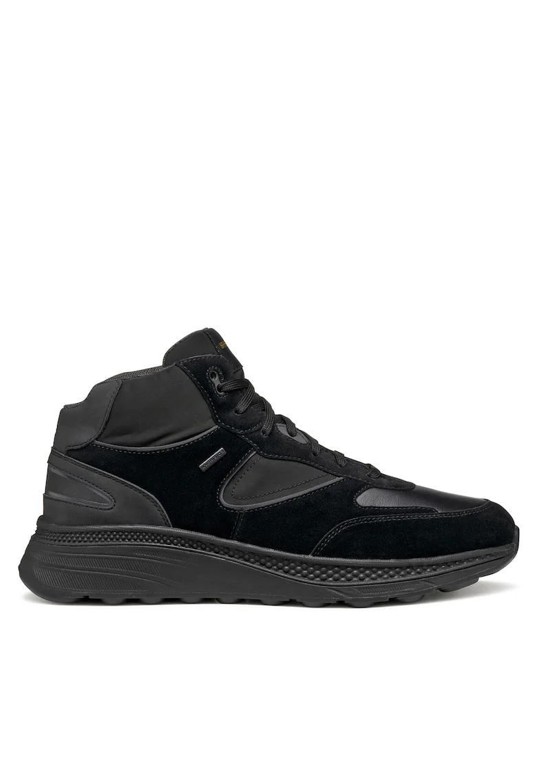 Tenisi  U Spherica Actif X1, piele naturala, negru, Negru
