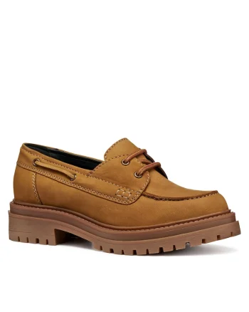Mocasini  Lion D Iridea, piele naturala, Maro