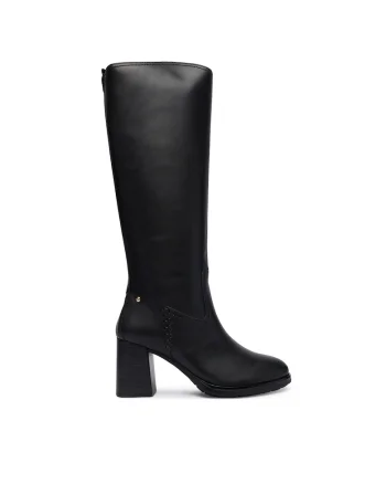 Cizme dama 000 W9U-9752C1,  Piele naturala, Negru