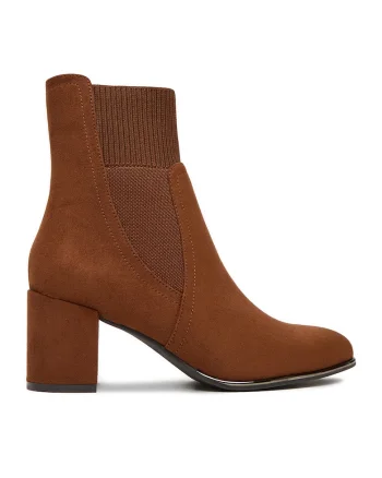 Botine dama  maro, sintetic, CEO-CD24-242H-1