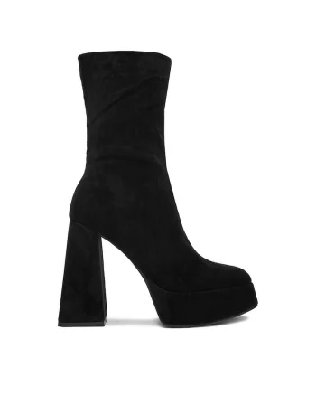 Botine dama  CL221013, negru, sintetic