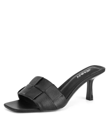 Papuci cu toc dama  model RZ45505413, negru