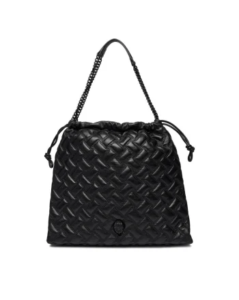 Geanta dama  Kensington, piele naturala, neagra