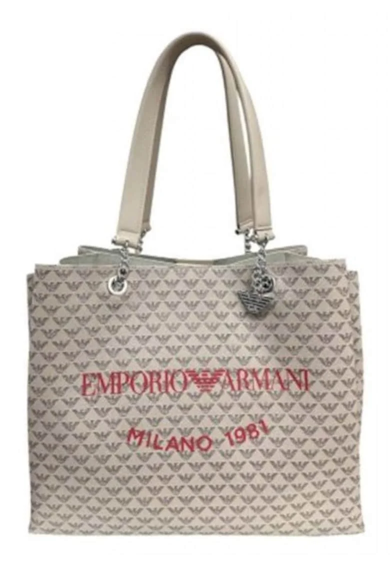 Geanta dama  model TSANTA CHEIROS LOGO MPEZ, 100% poliester, 30x26x12cm, One Size