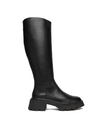 Cizme dama  C-ANIKA-MX1065-11, piele naturala, negru