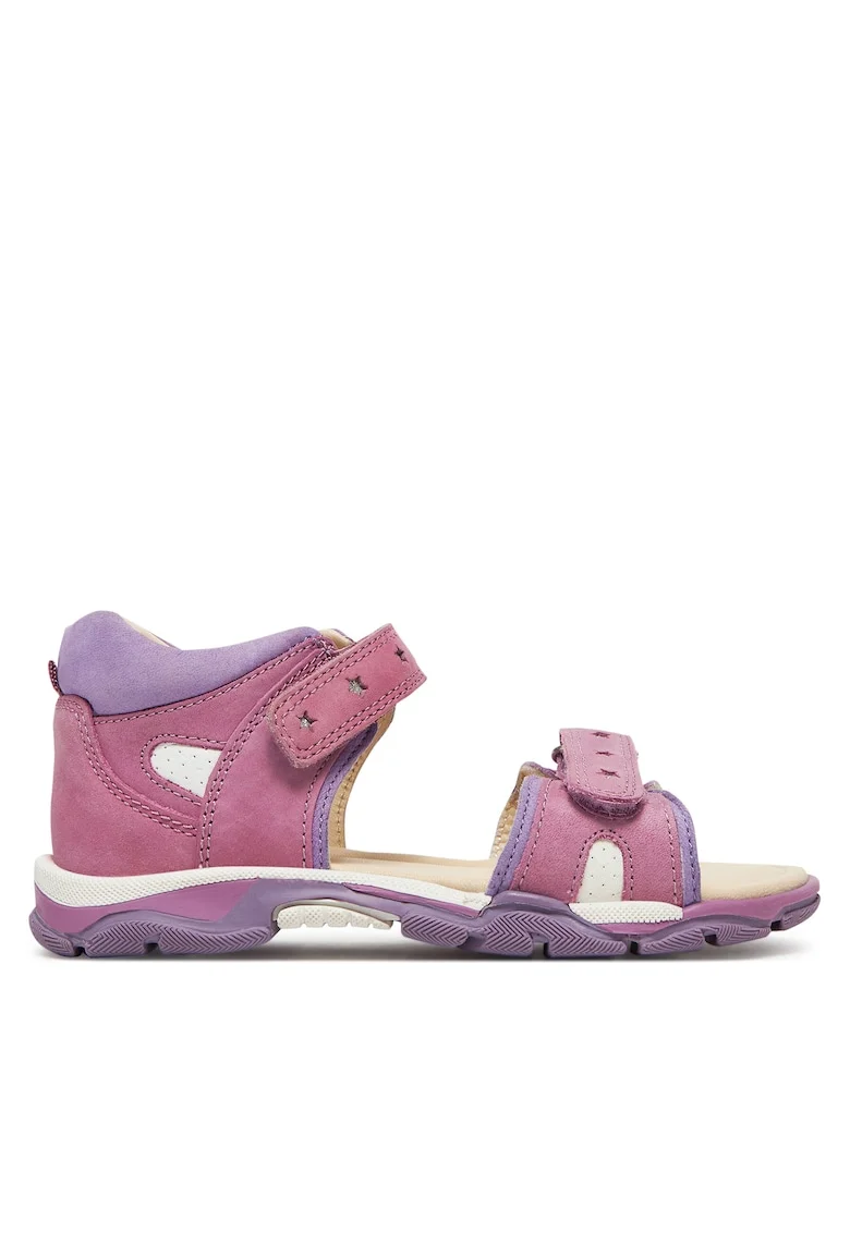 Sandale copii,  VIO CI12-2986-01, Roz, Piele naturala