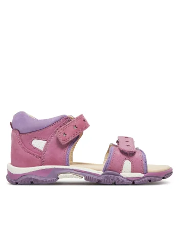 Sandale copii,  VIO CI12-2986-01, Roz, Piele naturala