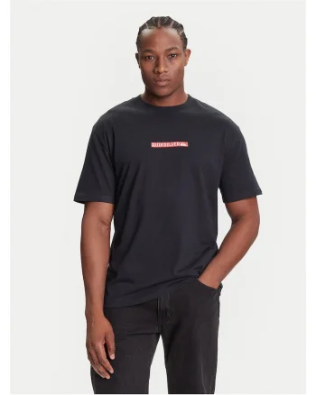 Tricou barbati  negru, material bumbac