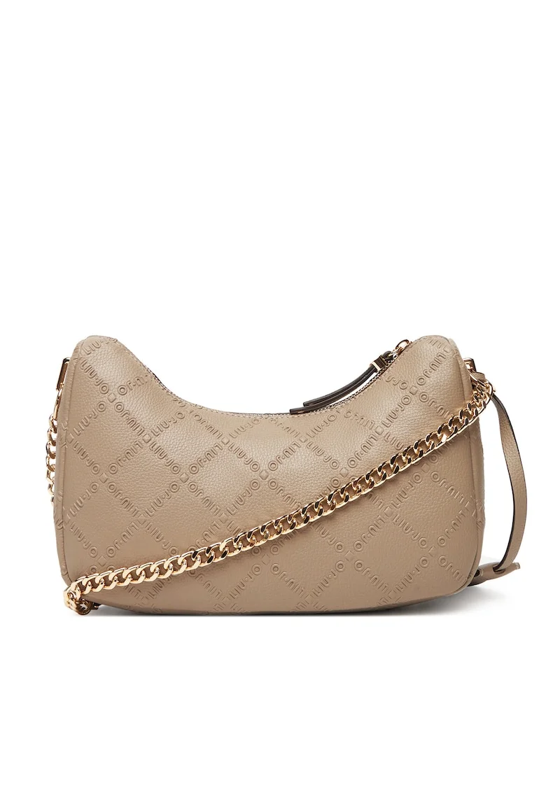Geanta dama  ecologica, Hobo, dimensiuni, Maro taupe