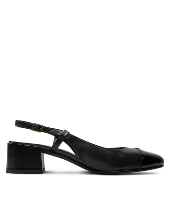 Sandale dama  piele naturala, Negru