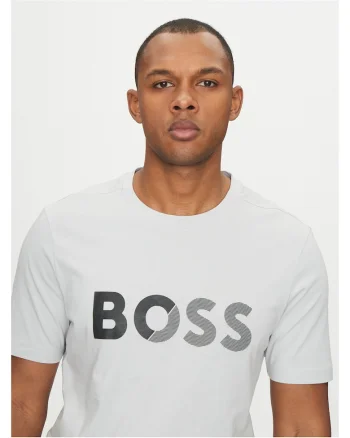 Tricou  gri, bumbac, Gri