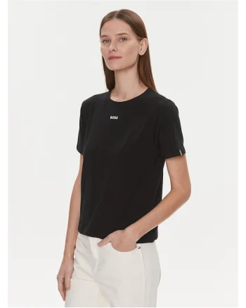 Tricou  negru, dama