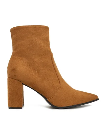 Botine dama CEO-R25AW2401,  Textil, Maro
