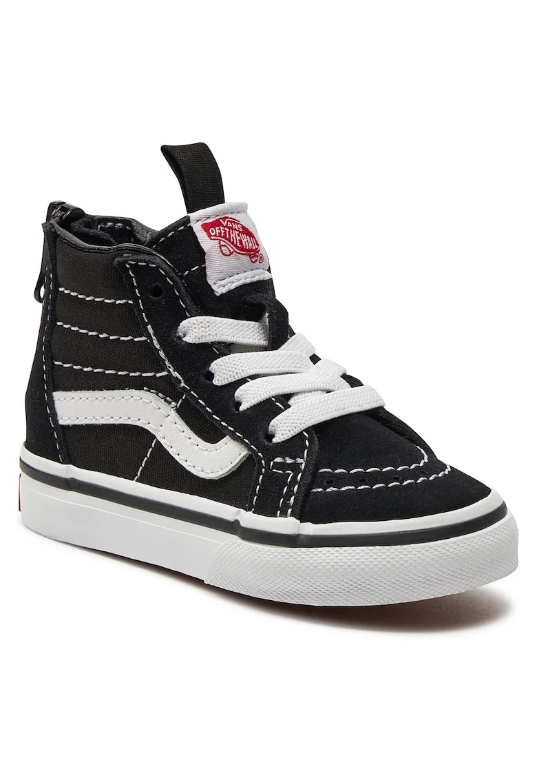 Tenisi copii,  Sk8-Hi Zip, unisex, piele naturala, negru