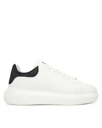 Tenisi dama,  FAES WSC2776, piele naturala, alb/negru
