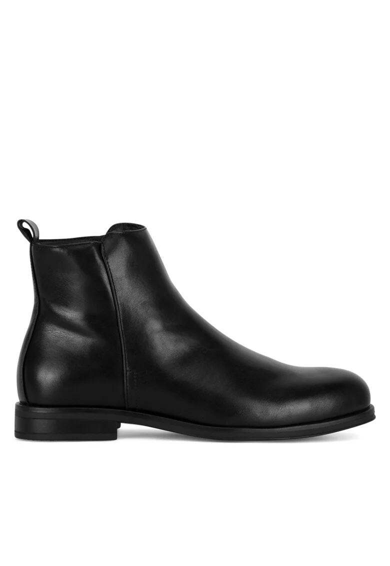 Ghete barbati  negru, tesatura, model MYL8517-4