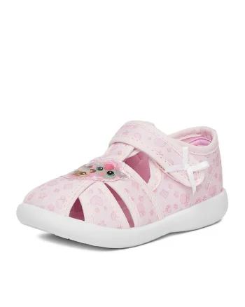 Papuci fete CEO-CM-AW25-314LPS,  Textil, Roz