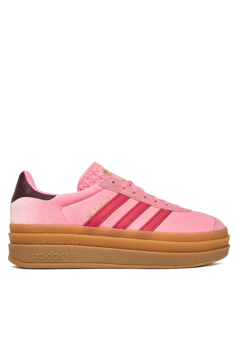 Tenisi unisex  Gazelle Bold, piele naturala, roz