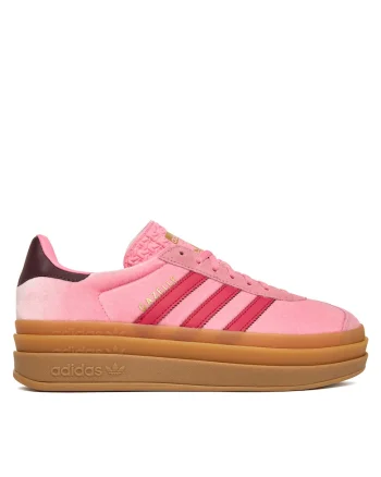Tenisi unisex  Gazelle Bold, piele naturala, roz