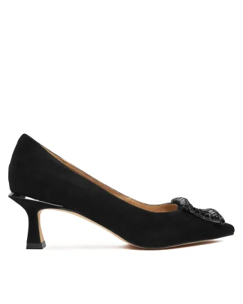 Pantofi dama,  Suede Black