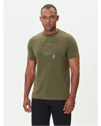 Tricou barbati  verde, din bumbac