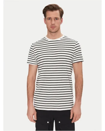 Tricou barbat Resterods, negru, bumbac