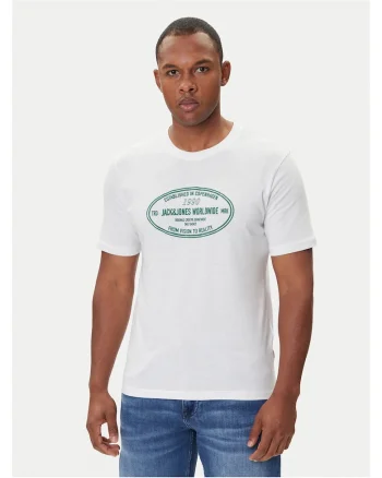 Tricou barbati  alb, din bumbac