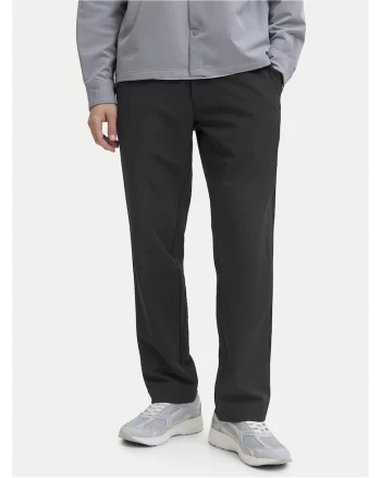 Pantaloni barbati  negru, material elastic,