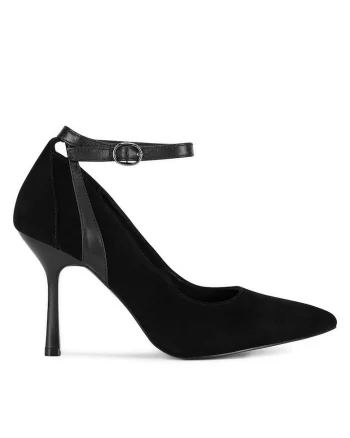 Pantofi dama  piele, negru