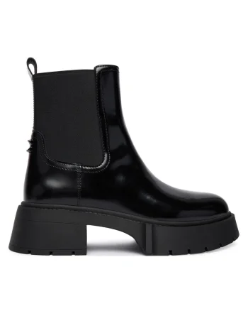 dama  Piele naturala, Negru